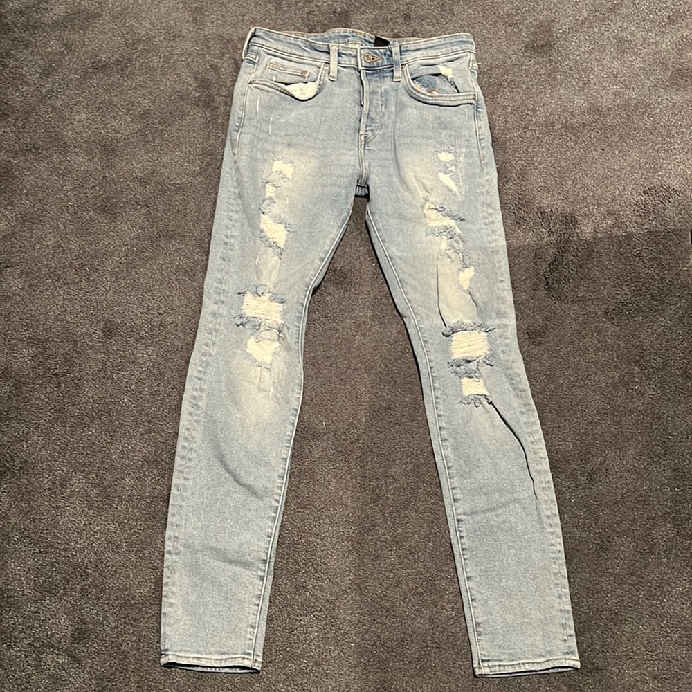 H&M Skinny Ripped Jeans